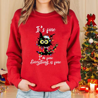 Cat Christmas Sweater