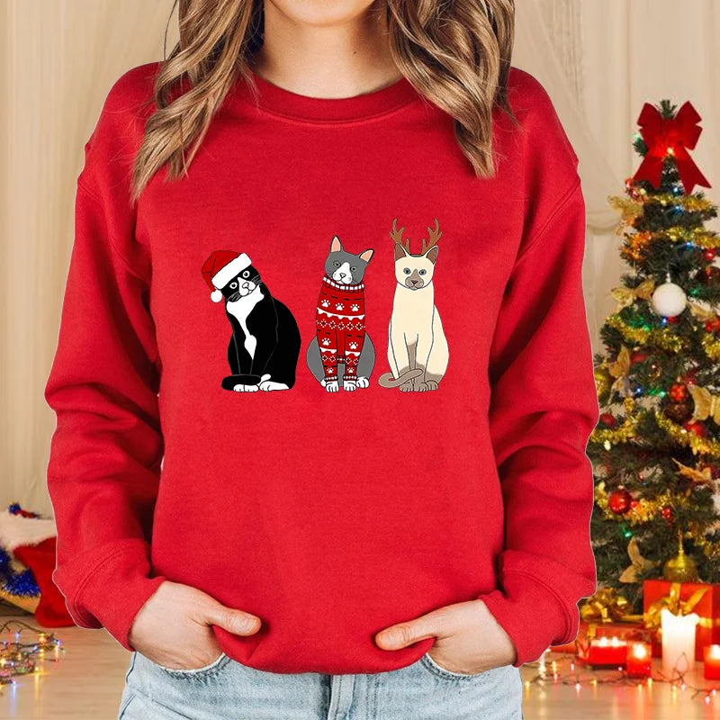 Cat Christmas Sweater