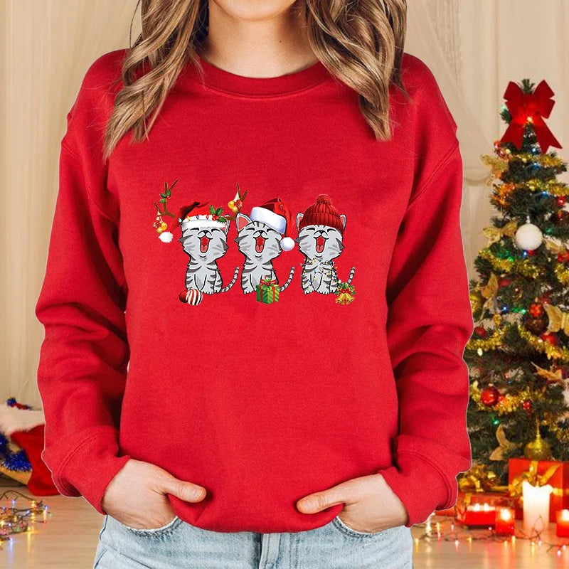 Cat Christmas Sweater